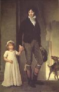 Jean-Baptiste Isabey and His Daughter (mk05  Baron Francois  Gerard